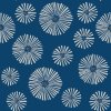 DEKORNIK Classic Graphic Flowers Dark - Tapeta
