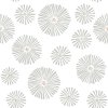 DEKORNIK Classic Graphic Flowers Light - Tapeta