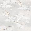 DEKORNIK Magic Swans Blue - Tapeta
