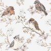 DEKORNIK Birds White Gray
