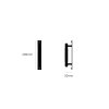 BUSTER+PUNCH Pull Bar / Plate / Cross / Small - úchytka