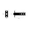 BUSTER+PUNCH Tubular Latch / Door Knob / 82 Mm - dverové kovanie