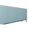 BOGART Komoda Nicole 200 cm (Farba kašmír / čierne nožičky)
