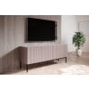 BOGART TV skrinka Nicole 150 cm (Farba kašmír / čierne nožičky)