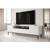 BOGART TV skrinka Nicole 200 cm 2D2SZ s výklenkom (Farba kašmír / čierne nožičky)