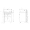 rustikalny sporak lofra RSUD76MFTE CI 60110037 technicky list