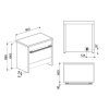 15846 9 smeg classic sporak b95iman9 antracit 5 rocna zaruka zdarma
