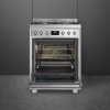 15852 2 smeg classic sporak c6gmx9 nerez 5 rocna zaruka zdarma