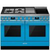 14901 smeg portofino kombinovany sporak cpf120igmpt modra 5 rocna zaruka zdarma