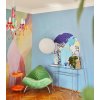 WALLCOLORS Dots Siren cool girl - tapeta (POVRCH Wallstick)