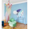 WALLCOLORS Dots Siren cool girl - tapeta (POVRCH Wallstick)