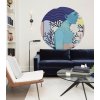 WALLCOLORS Dots Siren cool girl - tapeta (POVRCH Wallstick)