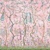 55686 3 vladila peacock chinoiserie in rose tapeta