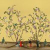 55716 3 vladila scenes from life yellow tapeta