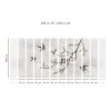 55818 4 vladila the land of the swallows grey tapeta