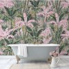 55974 5 vladila blush groove in pink jungle tapeta