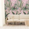 55974 4 vladila blush groove in pink jungle tapeta