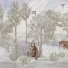 56097 3 vladila foggy forest faun in color tapeta