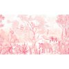 56106 1 vladila sleepy meadow in pink tapeta