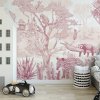 56106 5 vladila sleepy meadow in pink tapeta