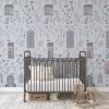 56136 vladila blue leaves tapeta