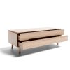 Lowboard V1 drawer beech persp OPENED