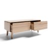 Lowboard V2 drawer beech persp OPENED