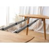 MOOD SELECTION Orbit Okrúhly rozkladací dubový stôl 110 cm do 210 cm