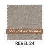 MOOD SELECTION Olbio Čalúnená stolička béžová s drevenými nohami R24