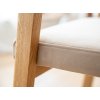 MOOD SELECTION Forio Čalúnená stolička béžová s drevenými nohami Avelina 9611 FORIO