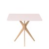 eng pm Rectangular Dining Table JUBI 55x80cm Powder Pink 6296 1