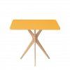 eng pl Rectangular Dining Table JUBI 55x80cm Broom Yellow 6293 1