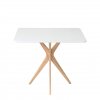 eng pl Rectangular Dining Table JUBI 55x80cm White 6287 1