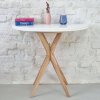 eng pl JUBI Halfround Extendable Table diam 90cm Sage Green 6113 6