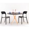eng pl JUBI Halfround Extendable Table diam 90cm Sage Green 6113 9