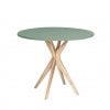 eng pl JUBI Halfround Extendable Table diam 90cm Sage Green 6113 1