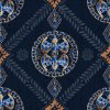 ABEILLE DÉCORATIF Indigo 52x52cm WP20766