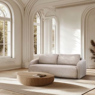 Domani pohovka teraz v rozkladacej verzii‼ Pohovka so šírkou 240 cm a plochou spania 152 x 200 cm, vybavená praktickým...